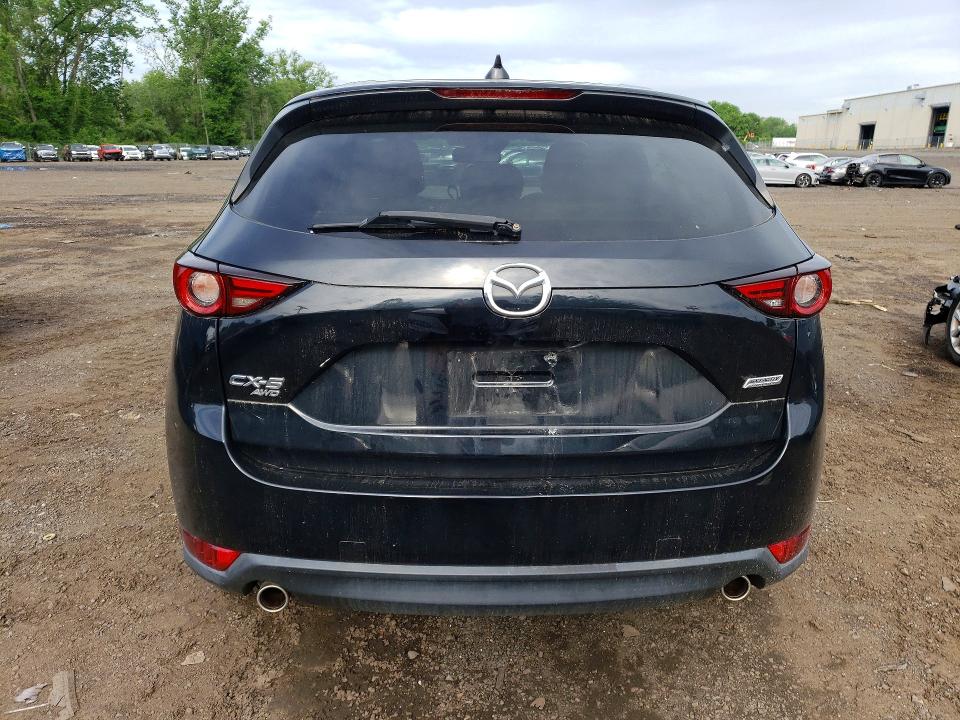 2018 Mazda Cx-5 VIN JM3KFBDM8J0318649 COPART salvage auction — FRONT END, CT - CERT OF TITLE-SALVAGE, sold $6,500 on 2026-07-02 (photo 6)