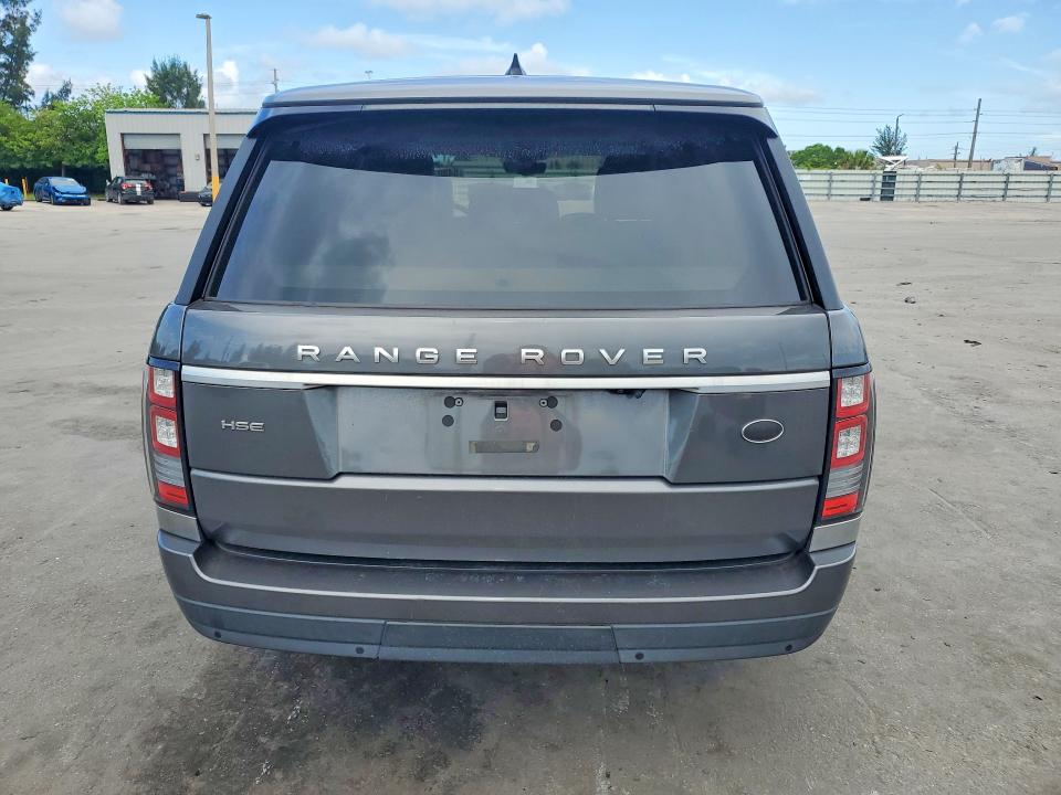2017 Land rover VIN SALGS2FV8HA325405 COPART salvage auction — MECHANICAL, Fl - Certificate Of Title (P), sold $7,400 on 2026-07-20 (photo 6)