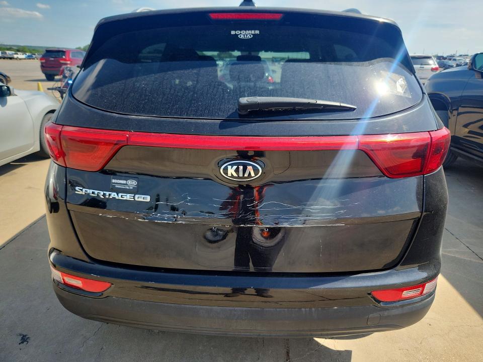 2017 Kia Sportage VIN KNDPM3AC8H7237691 COPART salvage auction — MECHANICAL, OK - CERTIFICATE OF TITLE, sold $3,250 on 2026-07-02 (photo 6)