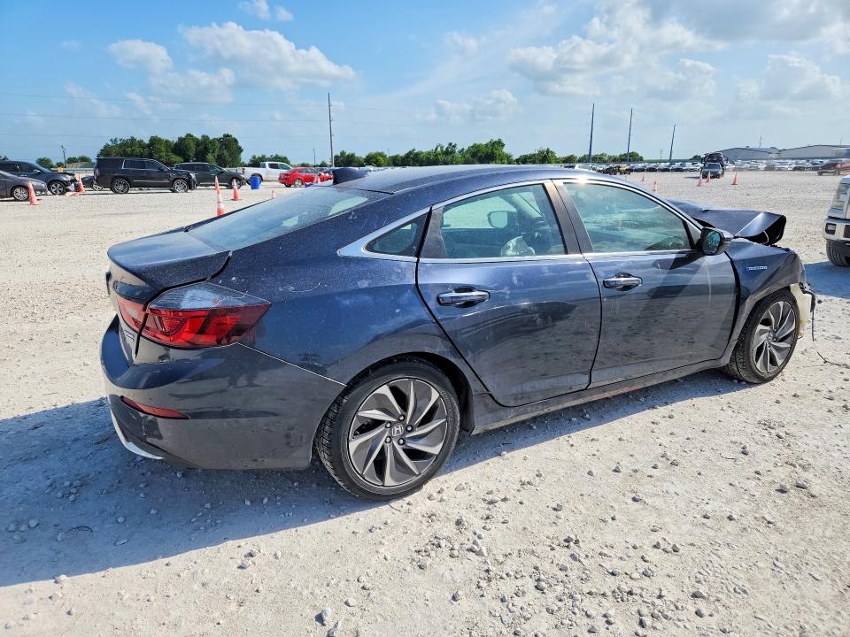 2022 Honda Insight VIN 19XZE4F97NE010383 COPART salvage auction — FRONT END, TX - SALVAGE VEHICLE TITLE (P), sold $1,300 on 2026-07-02 (photo 3)