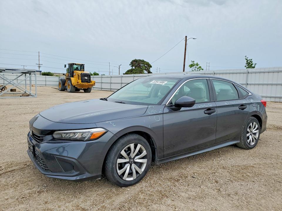 2024 Honda Civic VIN 2HGFE2F21RH524509 COPART salvage auction — HAIL, Ia - Cert Of Title-Salvage Title, sold $80 on 2026-07-29 (photo 1)