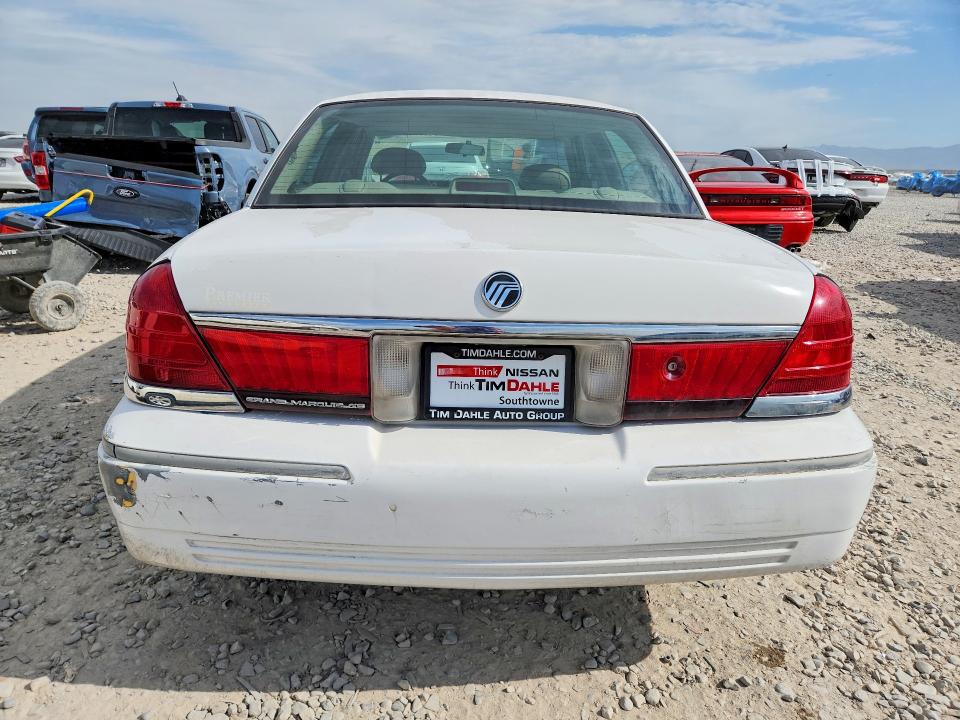 2002 Mercury Grand marquis VIN 2MEFM74W62X633577 COPART salvage auction — FRONT END, Ut - Certificate Of Title, sold $475 on 2026-07-10 (photo 6)