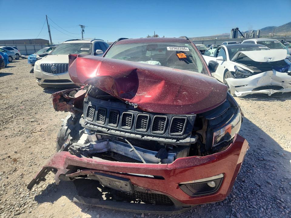 2021 Jeep VIN 3C4NJDBB6MT529700 COPART salvage auction — FRONT END, Ut - Salvage Certificate, sold $775 on 2026-07-02 (photo 5)