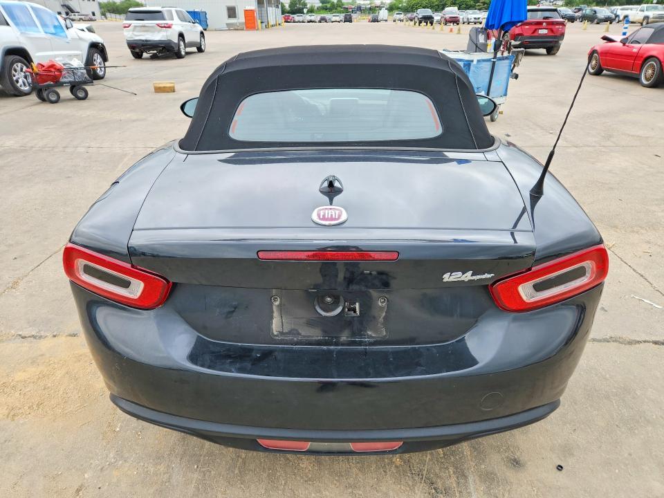2020 Fiat 124 spider VIN JC1NFAEK8L0145289 COPART salvage auction — FRONT END, Tx - Salvage Vehicle Title, sold $1,000 on 2026-07-23 (photo 6)