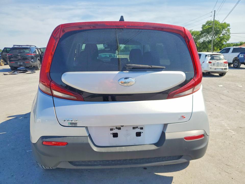 2020 Kia Soul VIN KNDJ23AU6L7019892 COPART salvage auction — FRONT END, Tn - Salvage Certificate, sold $1,800 on 2026-07-15 (photo 6)