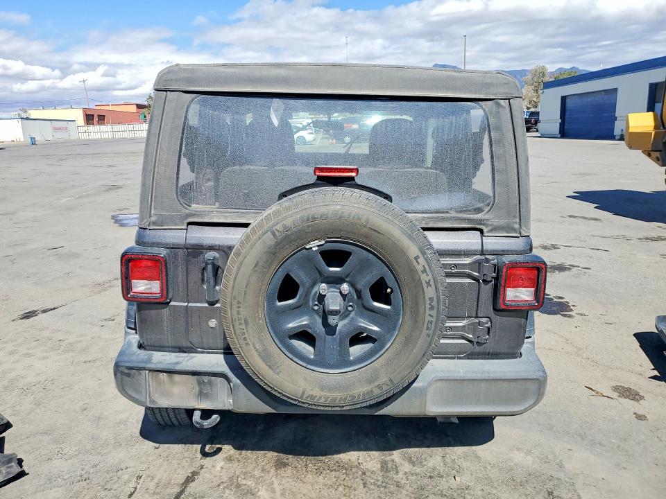2023 Jeep Wrangler / VIN 1C4GJXAN3PW671314 COPART salvage auction — FRONT END, TX - SALVAGE VEHICLE TITLE, sold $6,300 on 2026-07-24 (photo 6)
