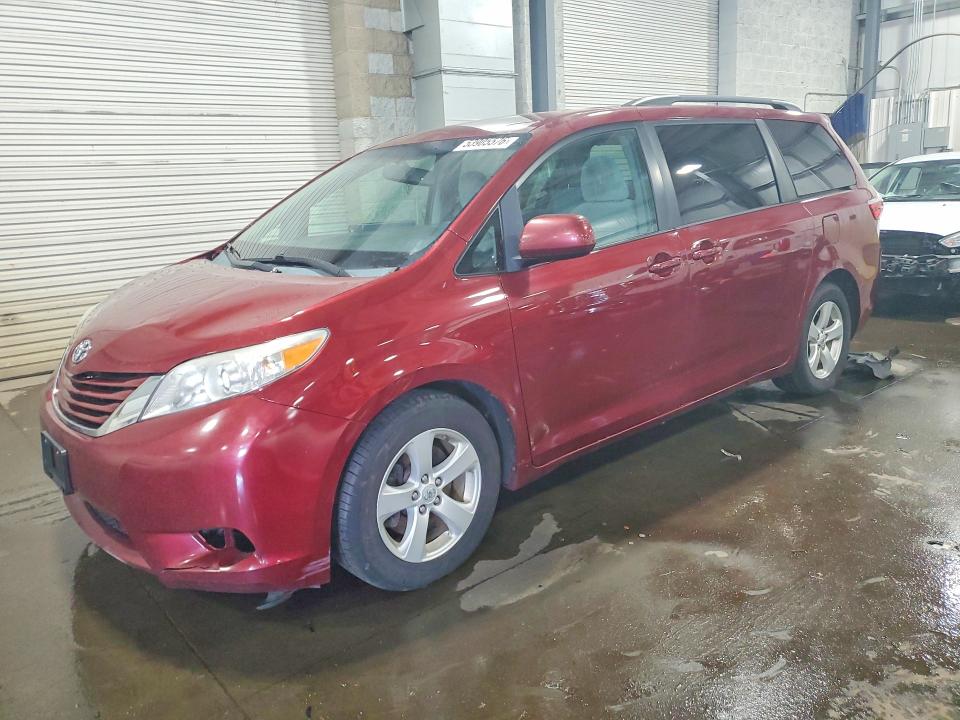 2015 Toyota Sienna VIN 5TDKK3DC0FS552354 COPART salvage auction — UNDERCARRIAGE, Mn - Cert Of Title-Prior Salvage, sold $3,300 on 2026-07-16 (photo 1)