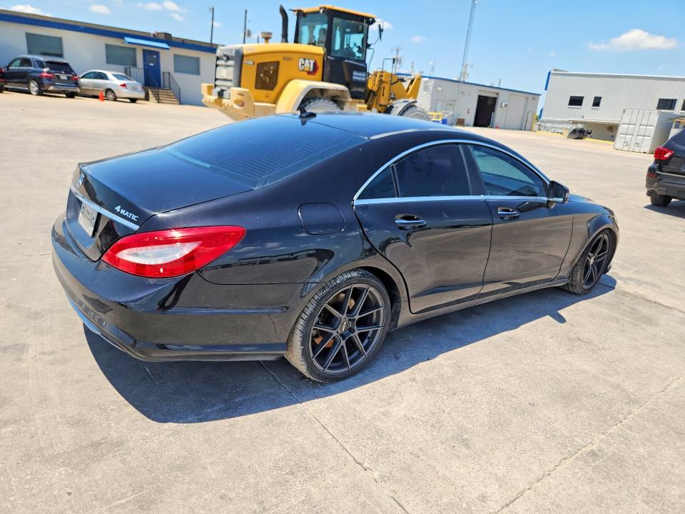 2014 Mercedes-benz Cls-klasse VIN WDDLJ9BB8EA090292 COPART salvage auction — SIDE, Tx - Bonded Title - Salvage, sold $1,150 on 2026-08-06 (photo 3)