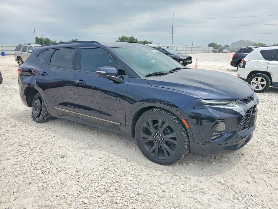 2020 Chevrolet Blazer VIN 3GNKBKRS0LS658098 COPART salvage auction — REAR END, Tx - Salvage Vehicle Title, sold $7,600 on 2026-07-09 (photo 4)