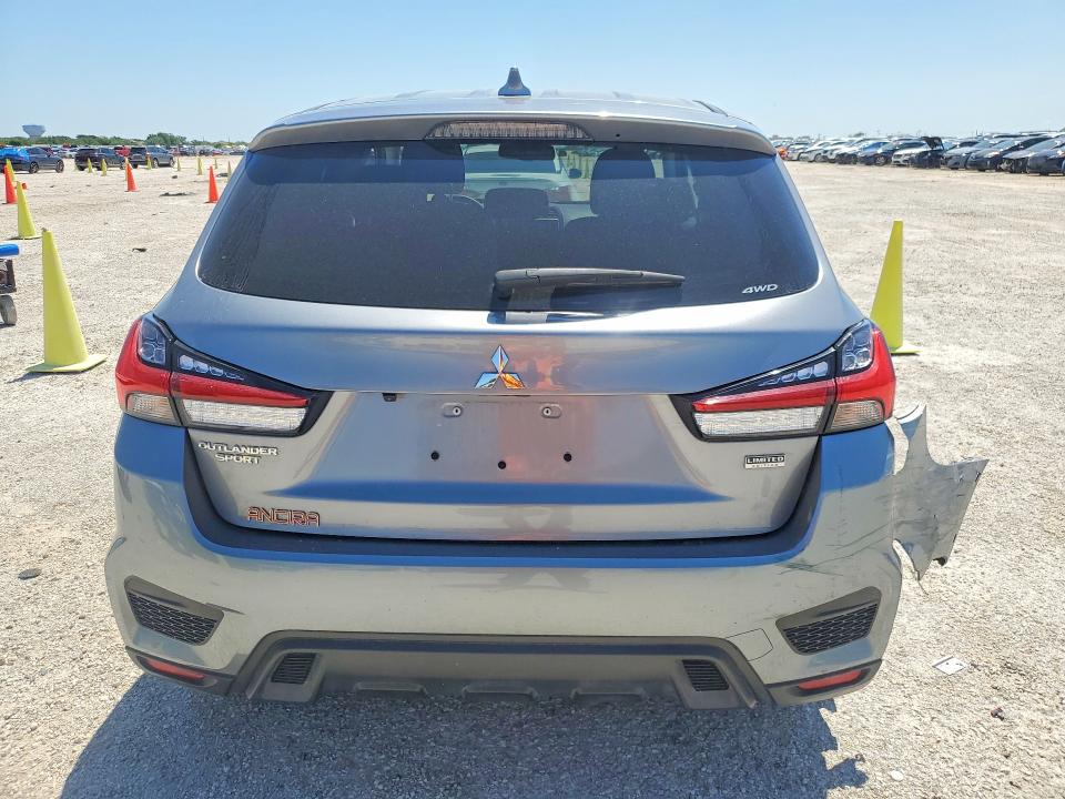 2024 Mitsubishi VIN JA4ARUAU6RU009028 COPART salvage auction — REAR END, Tx - Salvage Vehicle Title, sold $6,800 on 2026-07-18 (photo 6)