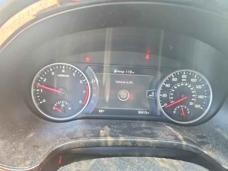 2021 Kia VIN KNDETCA29M7189159 COPART salvage auction — HAIL, Mo - Salvage Certificate Of Title, sold $4,100 on 2026-07-29 (photo 9)