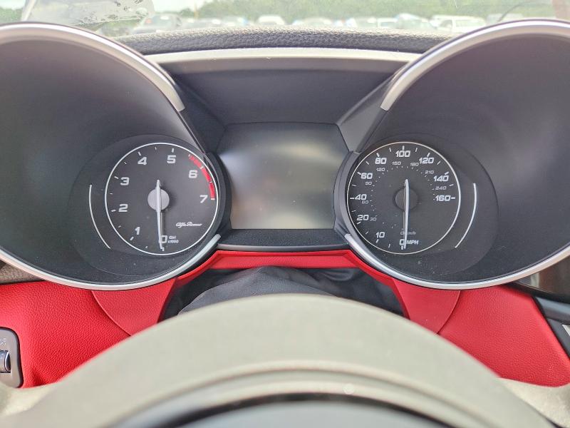 2021 Alfa romeo VIN ZARFANAN0M7644910 COPART salvage auction — FRONT END, Ga - Certificate Of Title, sold $1,800 on 2026-07-14 (photo 9)