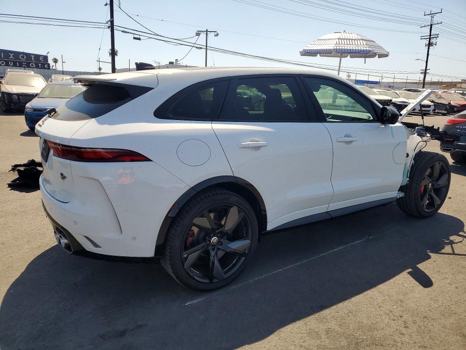 2025 Jaguar F-pace VIN SADCZ2FE8SA753844 COPART salvage auction — FRONT END, Ca - Salvage Certificate, sold $325 on 2026-07-27 (photo 3)