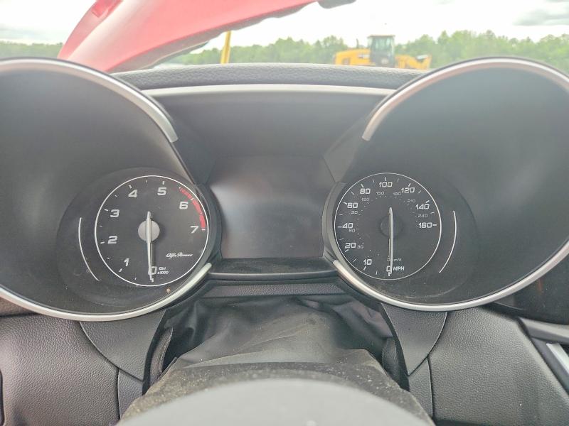 2022 Alfa romeo Giulia VIN ZARFAMAN0N7662870 COPART salvage auction — FRONT END, Ga - Cert Of Title-Salvage, sold $1,750 on 2026-07-31 (photo 9)