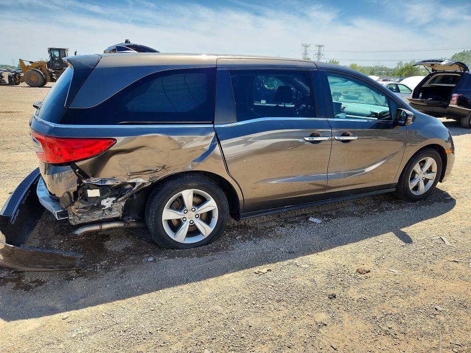 2019 Honda VIN 5FNRL6H72KB007765 COPART salvage auction — REAR END, Il - Salvage Certificate, sold $5,800 on 2026-07-09 (photo 3)