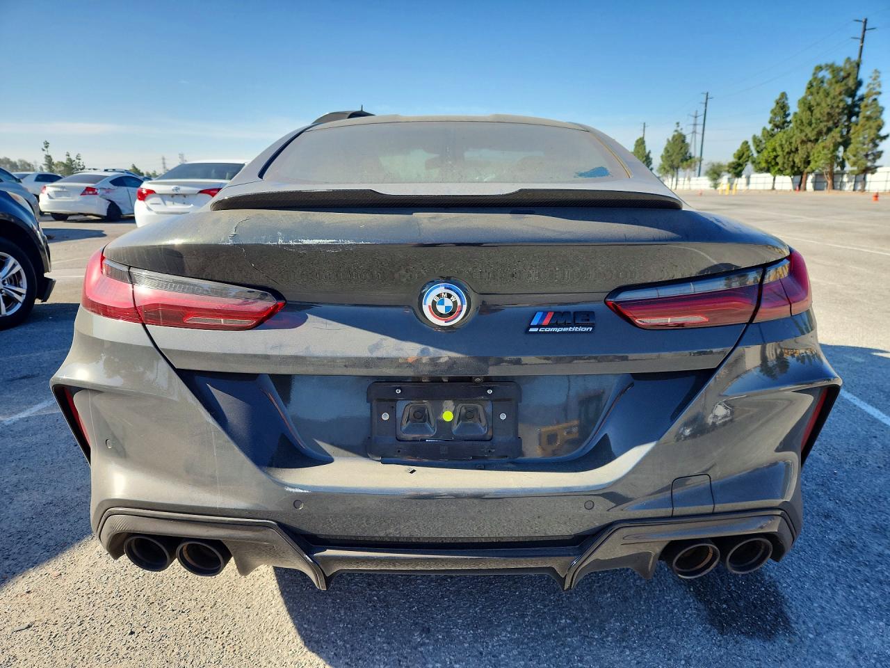 2023 BMW M8 VIN WBSAE0C00PCK59154 COPART salvage auction — Front End, CA - SALVAGE CERTIFICATE, sold $35,500 on 2026-06-30 (photo 6)
