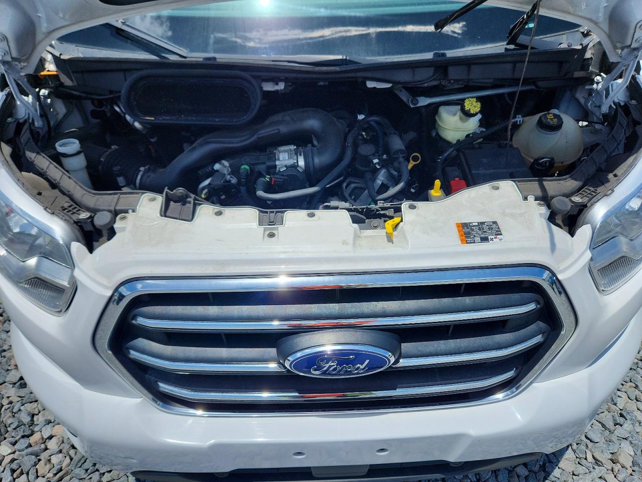 2020 Ford Transit VIN 1FBAX2C80LKB49034 COPART salvage auction — Side, FL - CERTIFICATE OF DESTRUCTION, sold $3,250 on 2026-07-09 (photo 7)