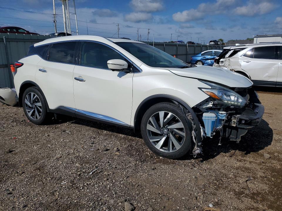 2015 Nissan Murano VIN 5N1AZ2MH3FN282213 COPART salvage auction — FRONT END, Il - Salvage Certificate, sold $2,250 on 2026-07-03 (photo 4)