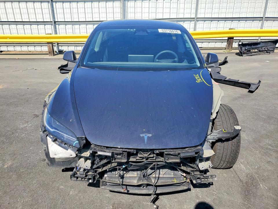 2024 Tesla Model 3 VIN 5YJ3E1EA8RF862158 COPART salvage auction — FRONT END, Ca - Salvage Certificate, sold $10,900 on 2026-07-20 (photo 5)