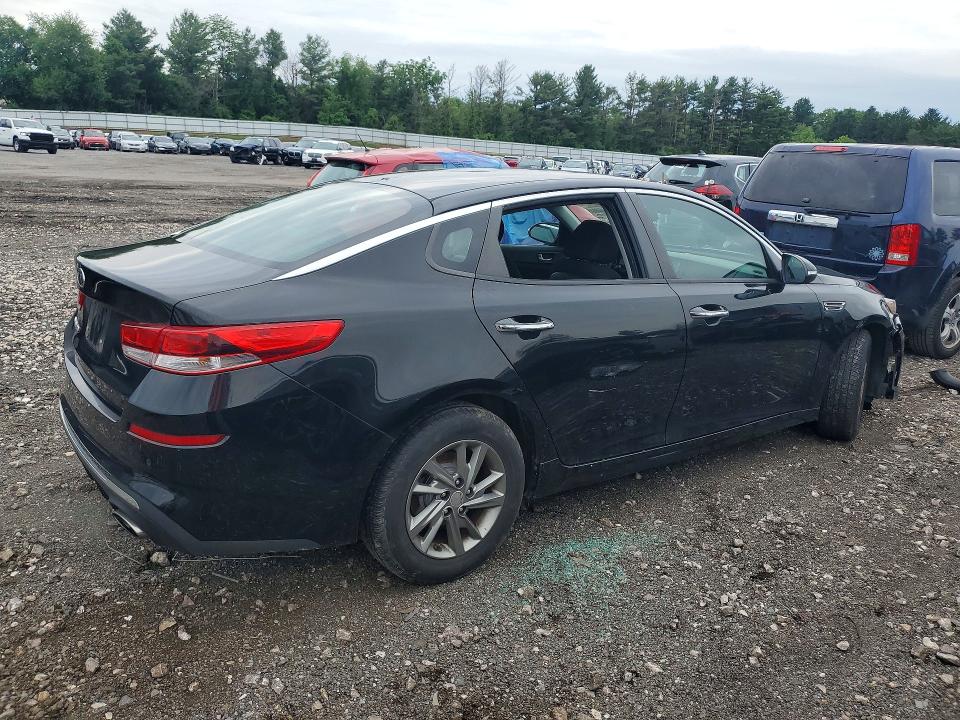 2019 Kia Optima VIN 5XXGT4L34KG298508 COPART salvage auction — FRONT END, Md - Cert Of Salvage > 75% Damage, sold $1,600 on 2026-07-27 (photo 3)