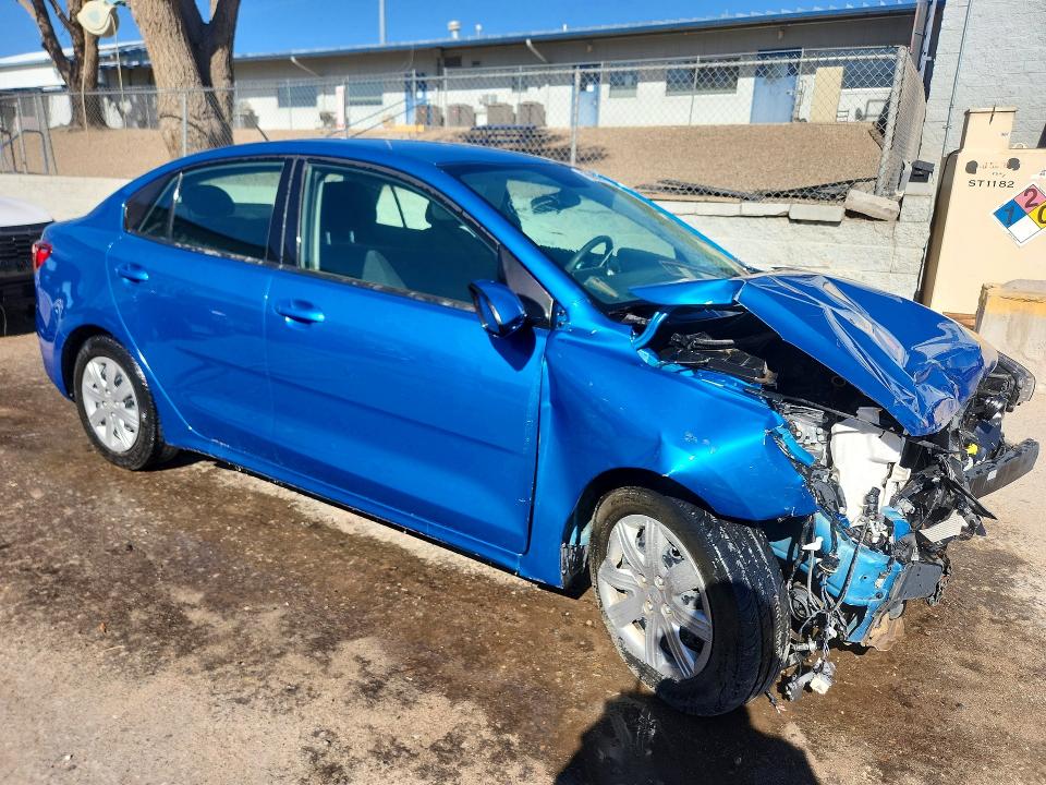 2021 Kia Rio VIN 3KPA24AD5ME430630 COPART salvage auction — FRONT END, Nm - Certificate Of Title, sold $900 on 2026-07-02 (photo 4)