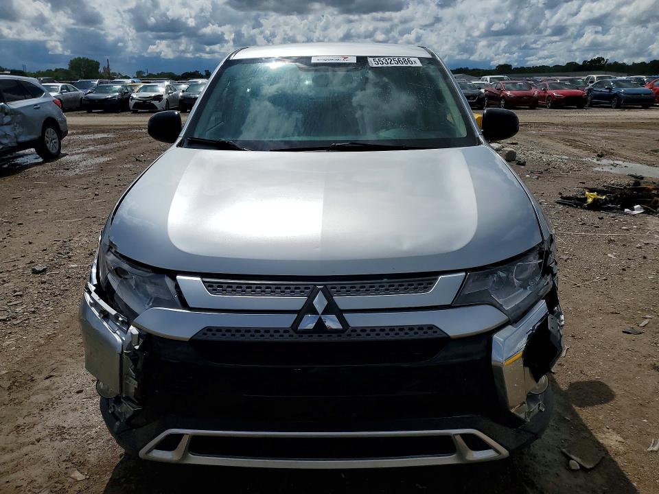 2020 Mitsubishi Outlander VIN JA4AD2A36LZ046486 COPART salvage auction — FRONT END, Ks - Certificate Of Title (P), sold $4,750 on 2026-07-07 (photo 5)