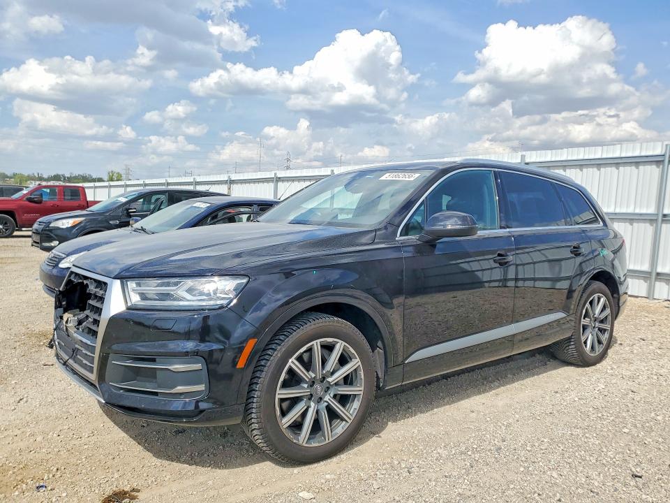 2018 Audi Q7 VIN WA1LHAF70JD046187 COPART salvage auction — FRONT END, Ia - Cert Of Title-Salvage Title, sold $10,700 on 2026-07-08 (photo 1)