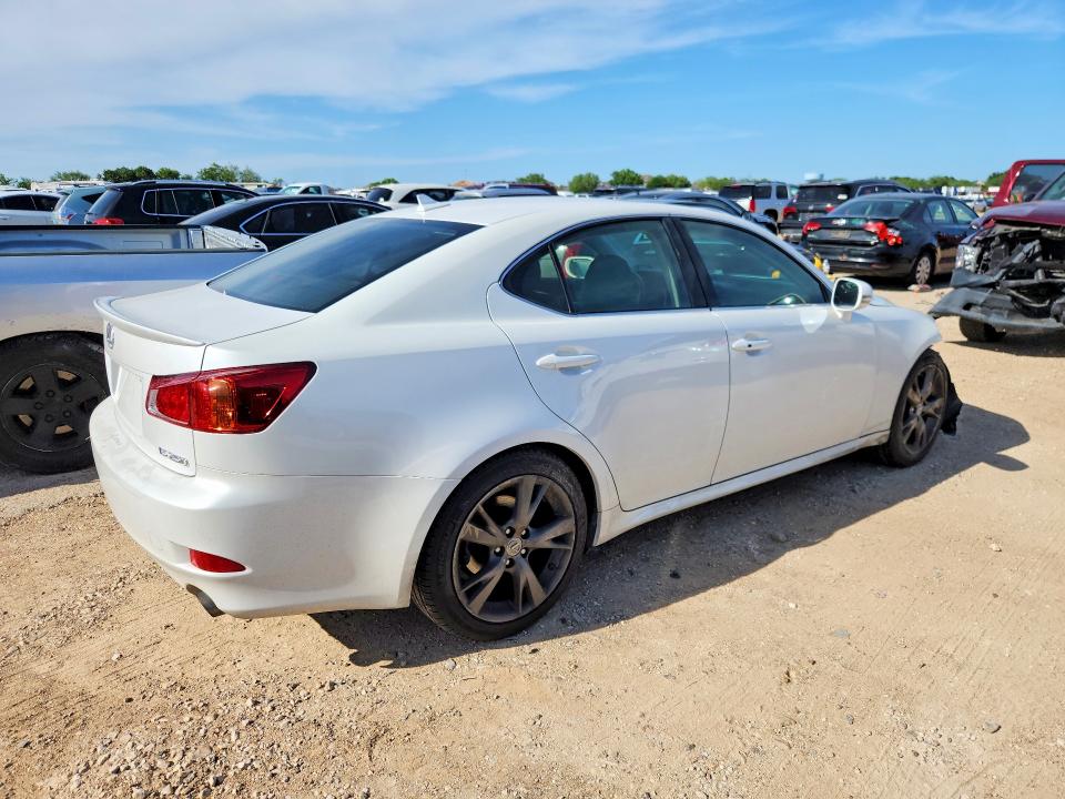 2009 Lexus Is VIN JTHBK262695106183 COPART salvage auction — FRONT END, Tx - Salvage Vehicle Title, sold $3,550 on 2026-07-02 (photo 3)