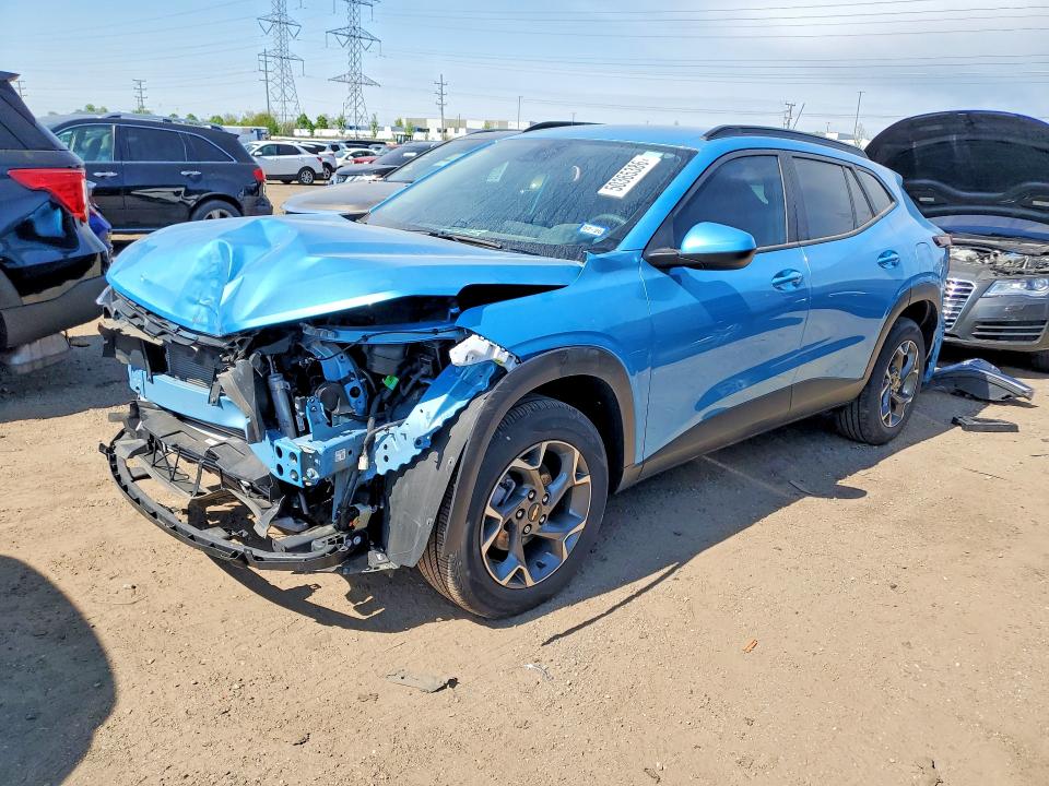 2025 Chevrolet VIN KL77LHEP9SC032292 COPART salvage auction — FRONT END, Il - Salvage Certificate, sold $6,000 on 2026-07-02 (photo 1)