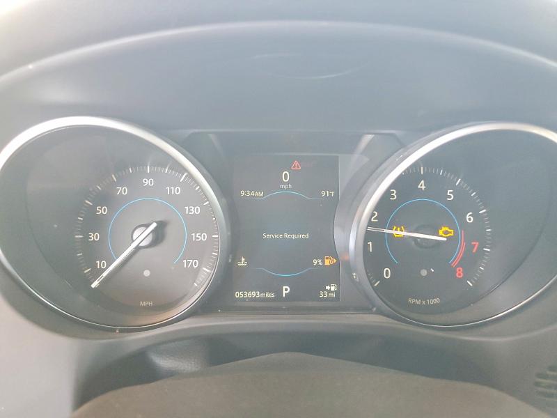 2018 Jaguar F-pace VIN SADCJ2FX3JA250472 COPART salvage auction — MECHANICAL, Az - Certificate Of Title, sold $2,500 on 2026-07-18 (photo 9)