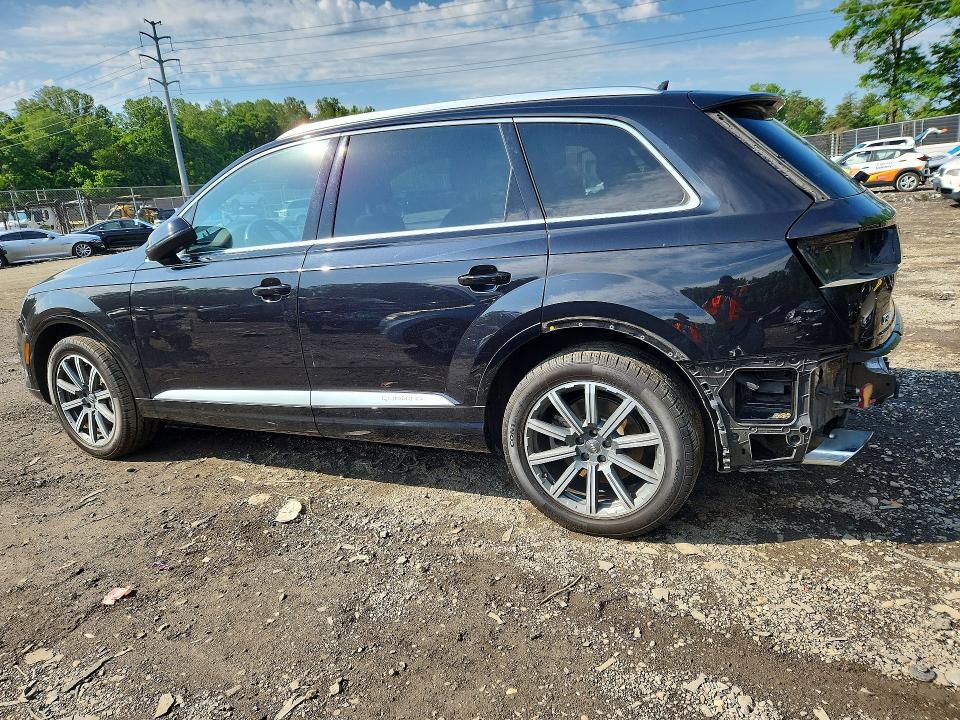 2019 Audi Q7 VIN WA1LHBF74KD021462 COPART salvage auction — REAR END, ID - SALVAGE CERTIFICATE OF TITLE, sold $7,700 on 2026-07-31 (photo 2)