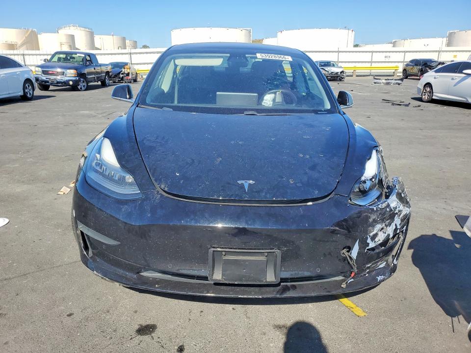 2018 Tesla Model 3 VIN 5YJ3E1EA9JF009305 COPART salvage auction — FRONT END, Ca - Salvage Certificate, sold $4,600 on 2026-07-15 (photo 5)
