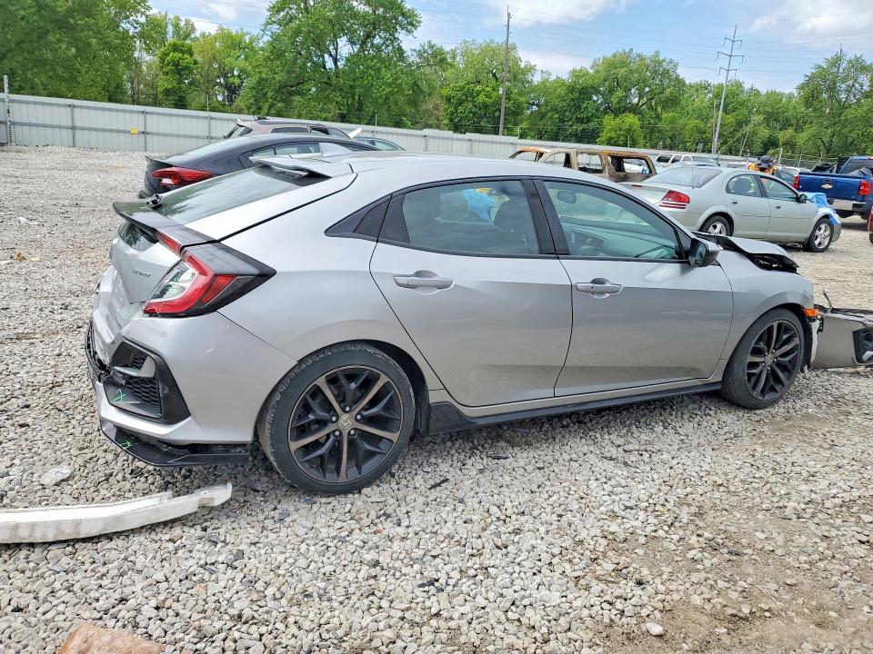 2020 Honda VIN SHHFK7H48LU203887 COPART salvage auction — FRONT END, Oh - Cert Of Title-Salvage, sold $4,300 on 2026-07-24 (photo 3)