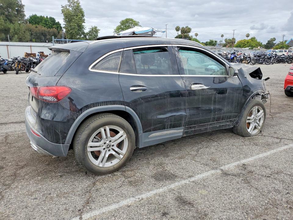2021 Mercedes-benz Gla-class VIN W1N4N4GB3MJ160433 COPART salvage auction — FRONT END, Ca - Dis/Dlr/Exp Only Clean Title, sold $3,050 on 2026-07-02 (photo 3)