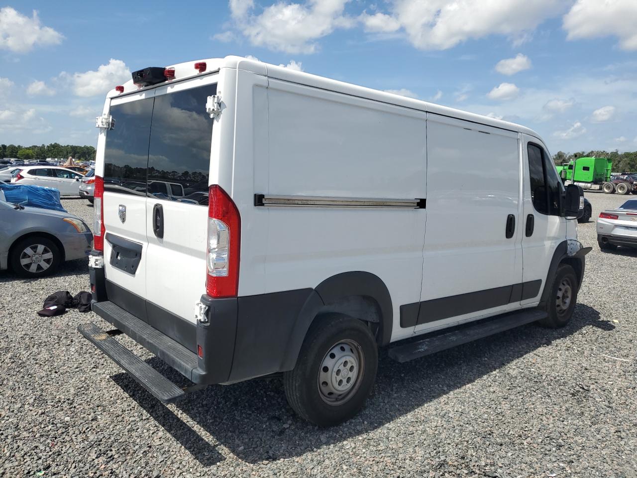 2021 Ram ProMaster 1500 VIN 3C6LRVAG3ME512075 COPART salvage auction — Top/Roof, FL - CERTIFICATE OF TITLE, sold $4,700 on 2026-07-06 (photo 3)