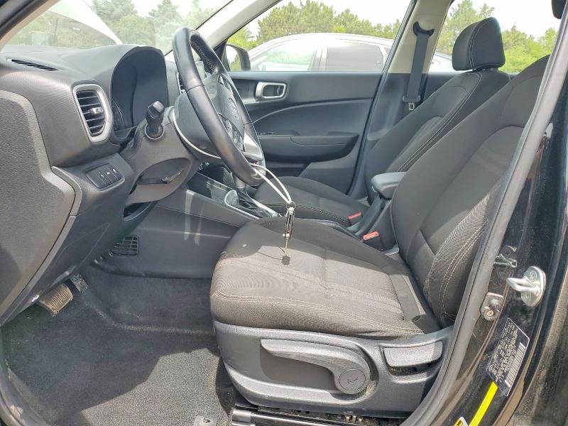 2022 Hyundai Venue VIN KMHRC8A35NU163275 COPART salvage auction — FRONT END, Il - Salvage Certificate, sold $2,850 on 2026-07-07 (photo 7)