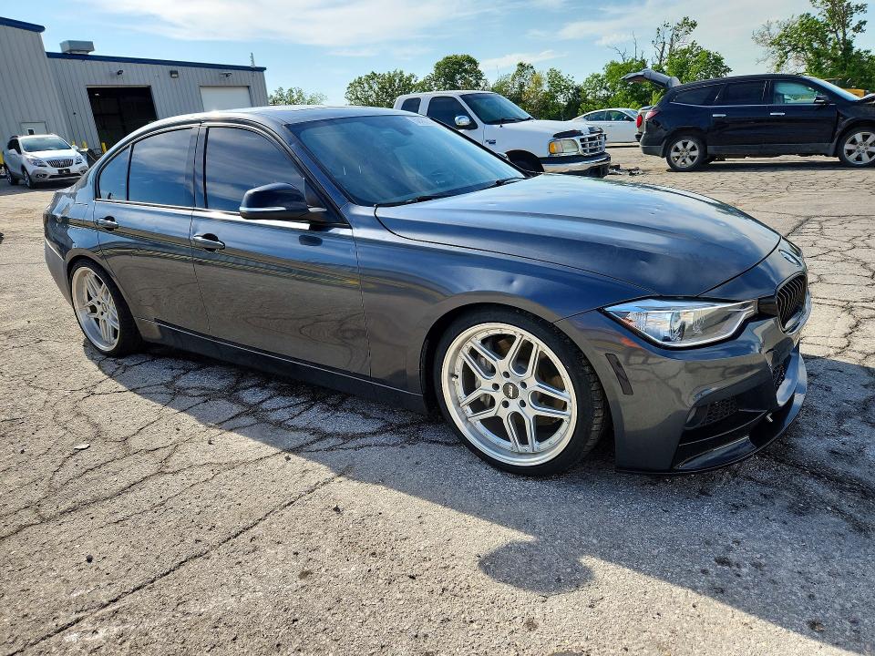 2013 BMW 3 series VIN WBA3A9G51DNP37987 COPART salvage auction — HAIL, Mo - Salvage Certificate Of Title, sold $3,150 on 2026-07-16 (photo 4)