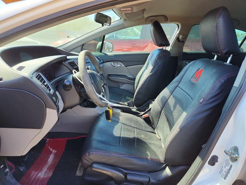 2014 Honda Civic VIN 2HGFB2F48EH001704 COPART salvage auction — FRONT END, On - Permit Salvage, sold $625 on 2026-07-02 (photo 7)