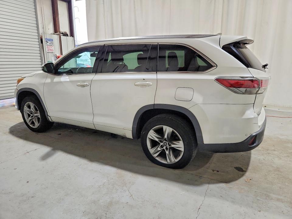 2016 Toyota Highlander VIN 5TDYKRFH7GS130685 COPART salvage auction — FRONT END, LA - CERTIFICATE OF TITLE, sold $4,250 on 2026-07-21 (photo 2)