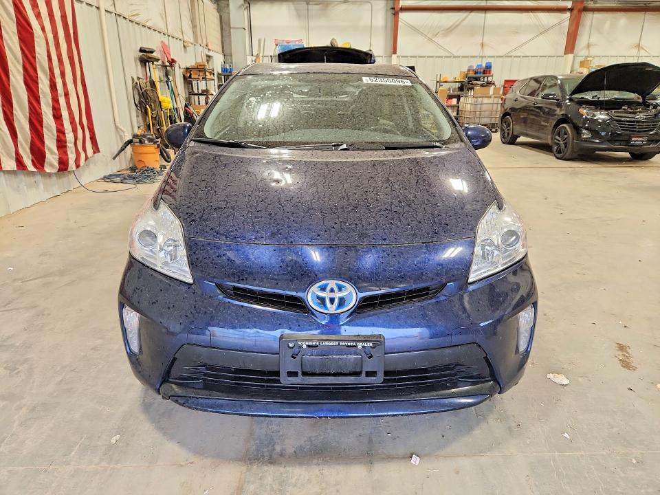 2014 Toyota Prius VIN JTDKN3DU6E0389128 COPART salvage auction — HAIL, Wi - Junked Vehicle Bill Of Sale, sold $925 on 2026-07-14 (photo 5)