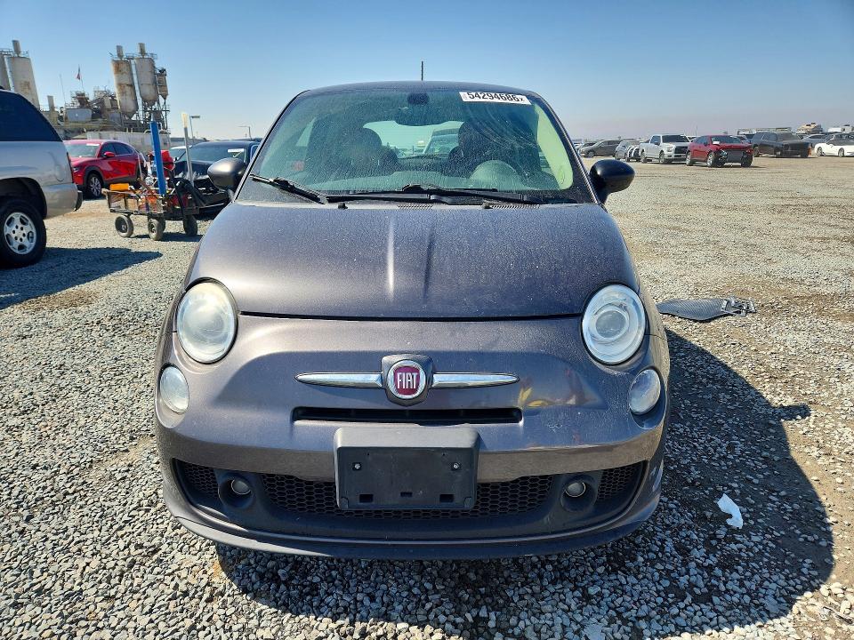 2019 Fiat 500 VIN 3C3CFFKH8KT686395 COPART salvage auction — MINOR DENT/SCRATCHES, Ca - Dis/Dlr/Exp Only Clean Title, sold $1,350 on 2026-07-31 (photo 5)