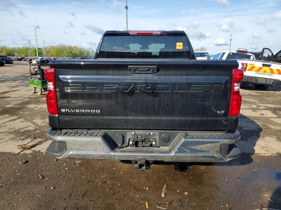 2024 Chevrolet Silverado VIN 1GCPDKEK7RZ215599 COPART salvage auction — FRONT END, Mi - Certificate Of Title, sold $12,400 on 2026-07-31 (photo 6)