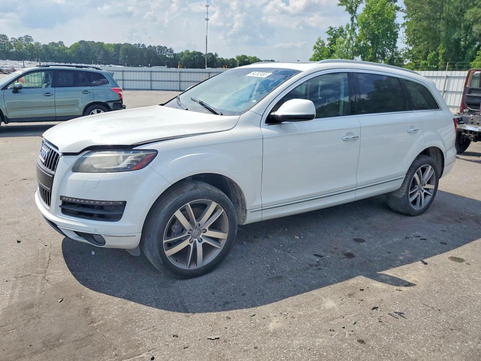 2014 Audi Q7 VIN WA1LMAFE3ED005293 COPART salvage auction — FRONT END, Nc - Dealer Only Clean Title, sold $5,300 on 2026-07-07 (photo 1)