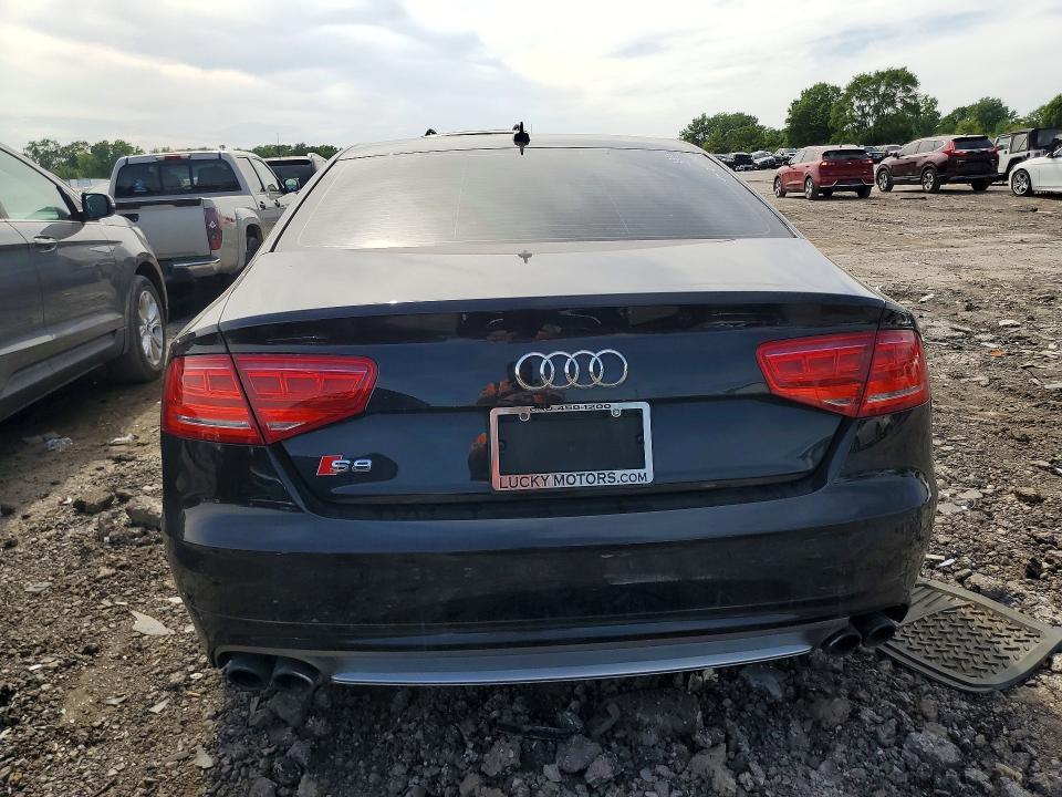 2014 Audi S8 VIN WAUD2AFD4EN002417 COPART salvage auction — FRONT END, Il - Certificate Of Title (P), sold $9,600 on 2026-07-29 (photo 6)