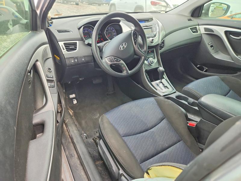 2013 Hyundai Elantra VIN KMHDH6AE4DU007244 COPART salvage auction — FRONT END, MO - SALVAGE CERTIFICATE OF TITLE, sold $925 on 2026-07-08 (photo 8)