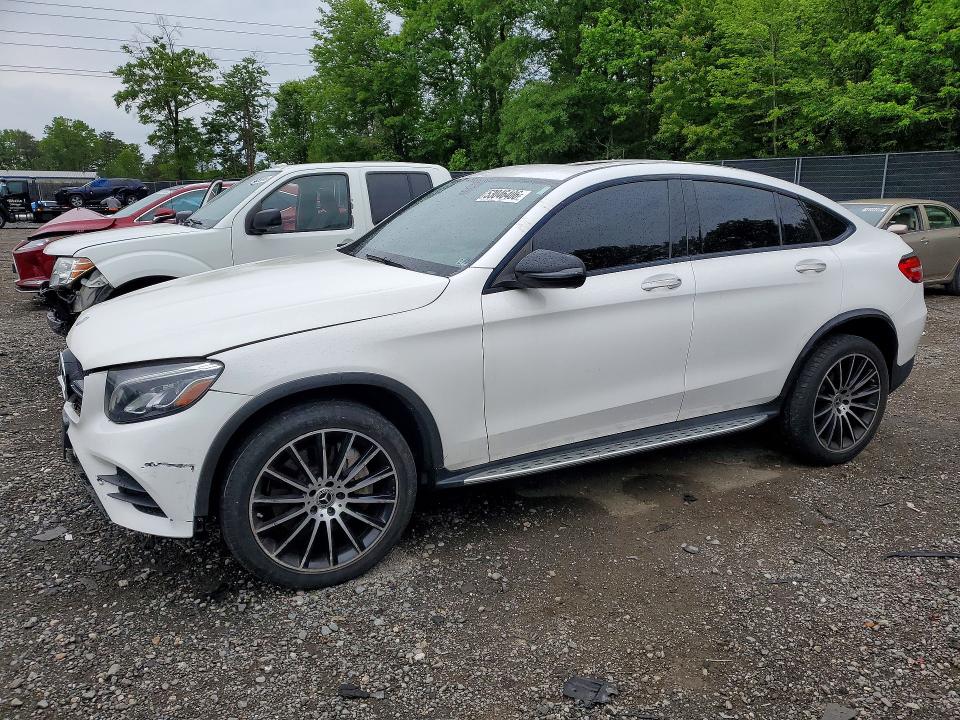 2019 Mercedes-benz Glc VIN WDC0J4KB8KF572012 COPART salvage auction — FRONT END, Salvage Title, sold $15,700 on 2026-07-31 (photo 1)