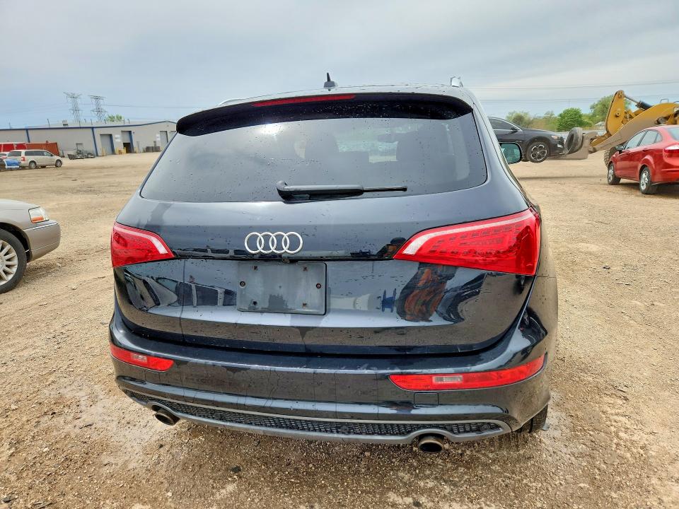 2012 Audi Q5 VIN WA1DKAFPXCA085797 COPART salvage auction — FRONT END, Il - Salvage Certificate, sold $250 on 2026-07-30 (photo 6)