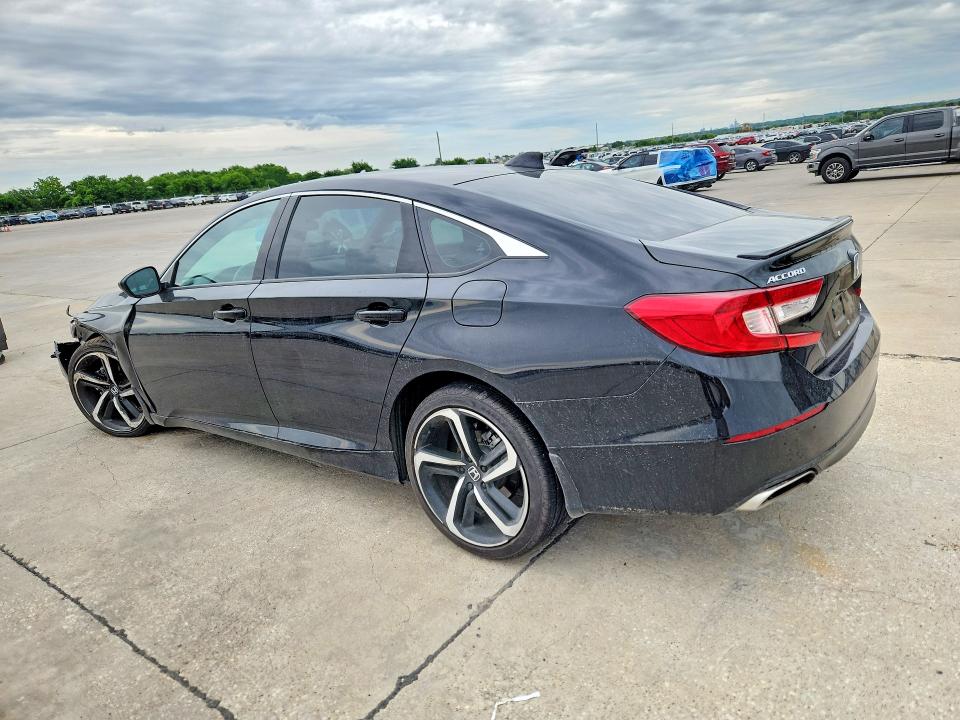 2022 Honda Accord VIN 1HGCV1F33NA064655 COPART salvage auction — FRONT END, Tx - Certificate Of Title, sold $8,300 on 2026-07-09 (photo 2)