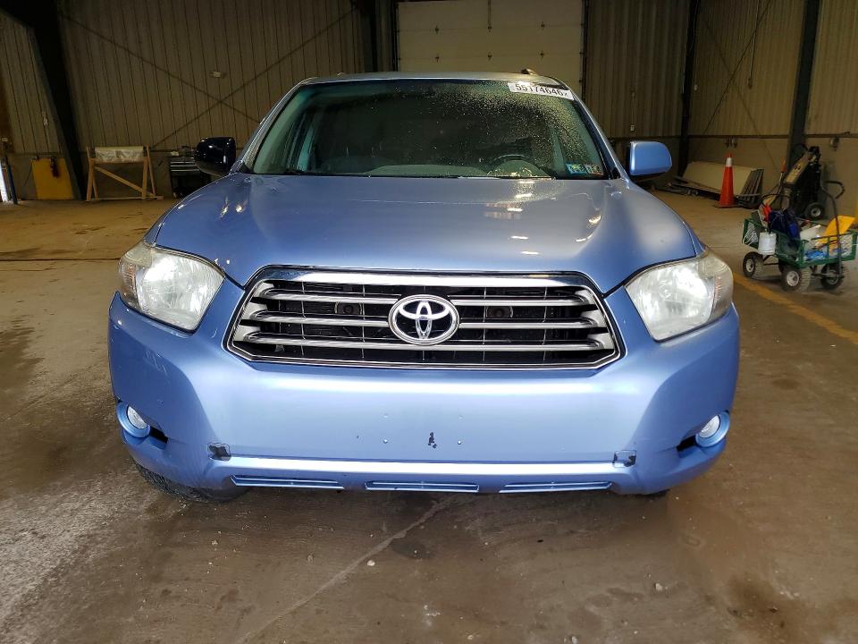2008 Toyota Highlander VIN JTEES43A582004472 COPART salvage auction — REAR END, Pa - Certificate Of Salvage, sold $750 on 2026-07-08 (photo 5)