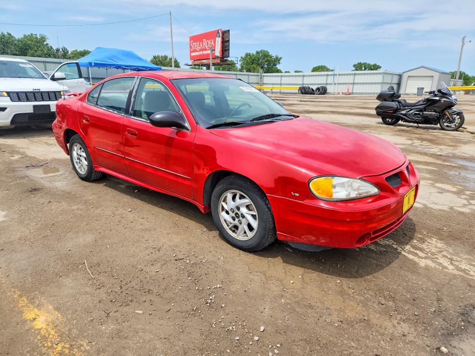 2004 Pontiac Grand am VIN 1G2NF52E74M584667 COPART salvage auction — HAIL, Ks - Cert Of Title-Salvage, sold $325 on 2026-07-06 (photo 4)